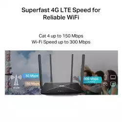 Безжичен 4G Рутер Mercusys MB115-4G 300 Mbps