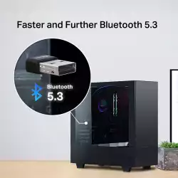 Безжичен Bluetooth 5.3 Nano USB адаптер Mercusys MA530
