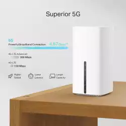 Безжичен двубандов 2,5 Gig рутер 5G TP Link Archer NX600 AX3600