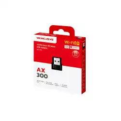 Безжичен Nano USB адаптер Mercusys MA14N AX300
