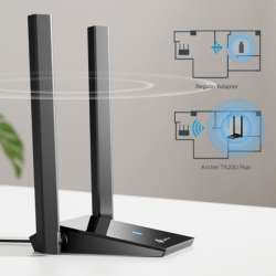Безжичен USB 2-лентов адаптер TP-Link Archer TX20U Plus AX1800