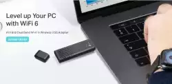 Безжичен USB 2-лентов адаптер TP-Link Archer TX20U AX1800                          