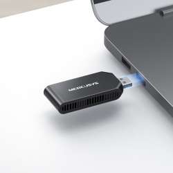 Безжичен USB адаптер Mercusys MA70XM Wi-Fi 6 AX1800