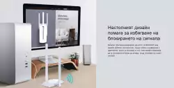 Безжичен USB адаптер Mercusys MW300UH 300 Mbps с голямо усилване                          