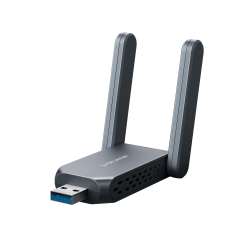 Безжичен USB адаптер с висок коефициент на усилване Mercusys MA37BEH BE6500 Wi-Fi 7