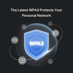Безжичен USB адаптер с висок коефициент на усилване Mercusys MA37BEH BE6500 Wi-Fi 7