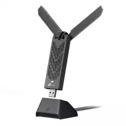Безжичен USB адаптер с висок коефициент на усилване Wi-Fi 7 TP-Link Archer TBE400UH BE6500