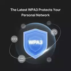 Безжичен USB адаптер с висок коефициент на усилване Mercusys MA37BEH BE6500 Wi-Fi 7