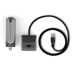 Безжичен USB адаптер с висок коефициент на усилване Wi-Fi 7 TP-Link Archer TBE400UH BE6500