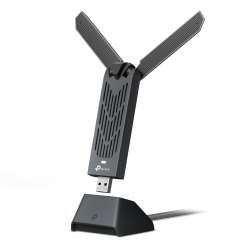 Безжичен USB адаптер с висок коефициент на усилване Wi-Fi 7 TP-Link Archer TBE400UH BE6500