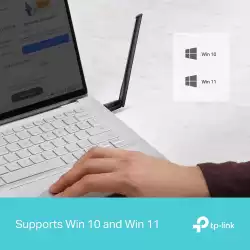 Безжичен USB адаптер с висок коефициент на усилване TP-Link Archer TX35U Plus AX1800