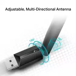 Безжичен USB адаптер TP-Link Archer T2U Plus AC600