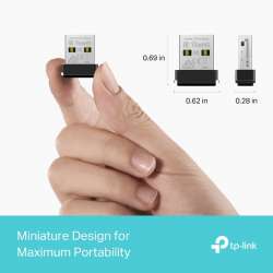 Безжичен USB адаптер TP-Link Archer TX1U Nano AX3000 Wi-Fi 6