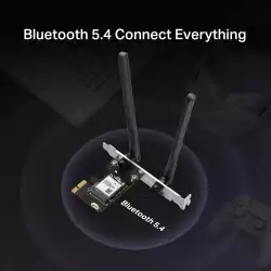 Безжичен Wi-Fi 6 Bluetooth 5.4 PCIe Адаптер Mercusys MA70XE AX1800