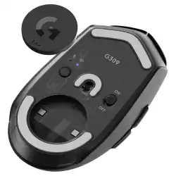 Безжична геймърска мишка Logitech G309 Lightspeed 910-007199 - черна