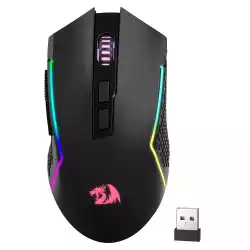 Безжична и Bluetooth геймърска мишка Redragon Trident M693 с RPG осветление