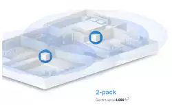 Безжична Wi-Fi 6 Mesh система Mercusys Halo H60X(2-pack) AX1500