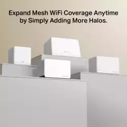 Безжична Wi-Fi 6 Mesh система Mercusys Halo H85X(3-pack) AX3000