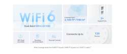 Безжична Wi-fi 6 Mesh система TP-Link Deco X10(3-pack) AX1500