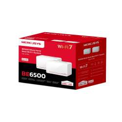 Безжична Wi-fi 7 Mesh система Mercusys Halo H37BE(2-pack) BE6500