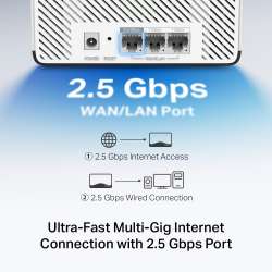 Безжична Wi-fi 7 Mesh система Mercusys Halo H27BE(3-pack) BE3600