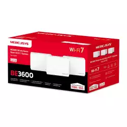 Безжична Wi-fi 7 Mesh система Mercusys Halo H27BE(3-pack) BE3600