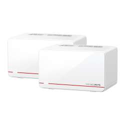 Безжична Wi-fi 7 Mesh система Mercusys Halo H37BE(2-pack) BE6500