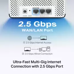 Безжична Wi-fi 7 Mesh система Mercusys Halo H27BE(2-pack) BE3600