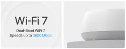 Безжична Wi-fi 7 Mesh система TP-Link Deco BE22(2-pack) BE3600