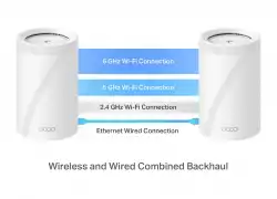 Безжична Wi-fi 7 Mesh система TP-Link Deco BE65(3-pack) BE9300