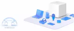 Безжична Wi-Fi Mesh система Mercusys Halo H30G(3-pack) AC1300                          