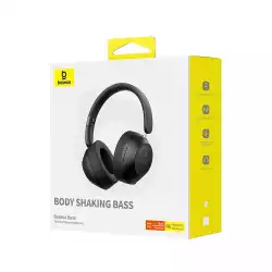 Безжични Bluetooth 5.3 слушалки Baseus Bass 30 Max A00070700121-00 - Черни