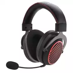 Безжични геймърски слушалки Redragon Luna Pro H540-PRO с Bluetooth и кабел - черни