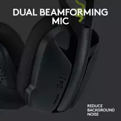 Безжични гейминг слушалки Logitech G435 Lightspeed 981-001050 - черни