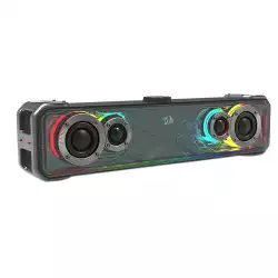 Bluetooth Redragon Surge GS817 саундбар с RGB подсветка - черен
