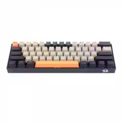 Bluetooth/USB Type-C механична RGB клавиатура Redragon K530-OG-GY-BK-RGB-PRO_BR Draconic PRO Brown Switch - оранжев/сив/черен
