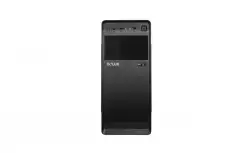 Chassis DELUX DLC-DW602 Midi Tower, ATX, USB2.0, without PSU, Black