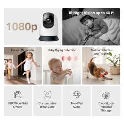 Домашна камера Wi-Fi Pan/Tilt Mercusys MC200