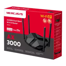 Двубандов Wi-Fi 6 рутер Mercusys MR85X AX3000