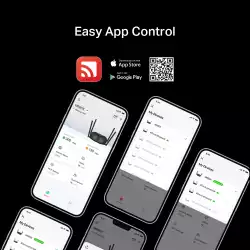 Двубандов Wi-Fi 6 рутер Mercusys MR85X AX3000