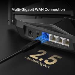 Двубандов Wi-Fi 6 рутер Mercusys MR85X AX3000                          