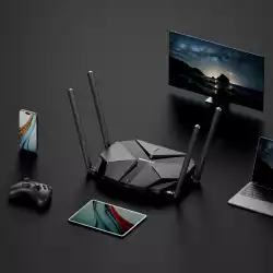 Двубандов Wi-Fi 6 рутер Mercusys MR85X AX3000                          