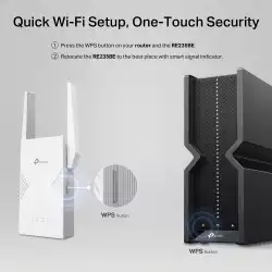 Двубандов Wi-Fi 7 удължител за обхват TP-Link RE235BE BE3600