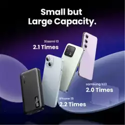 Двупосочна бързозареждаща се външна батерия Ugreen 25742 10000mAh - Черна