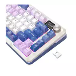 Геймърска клавиатура Redragon K701 Irelia RGB Pink magnetic switches