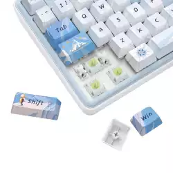 Геймърска Bluetooth и безжична механична клавиатура Redragon Star Blade Pro K707AK-RGB-PRO - бяла