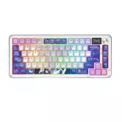 Геймърска клавиатура Redragon K701 Irelia RGB Pink magnetic switches