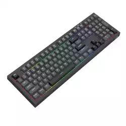 Геймърска клавиатура Redragon Crux K518-RGB-GB с RGB осветление - черна