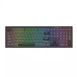 Геймърска клавиатура Redragon Crux K518-RGB-GB с RGB осветление - черна