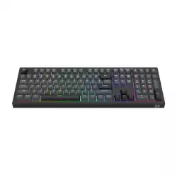 Геймърска клавиатура Redragon Crux K518-RGB-GB с RGB осветление - черна